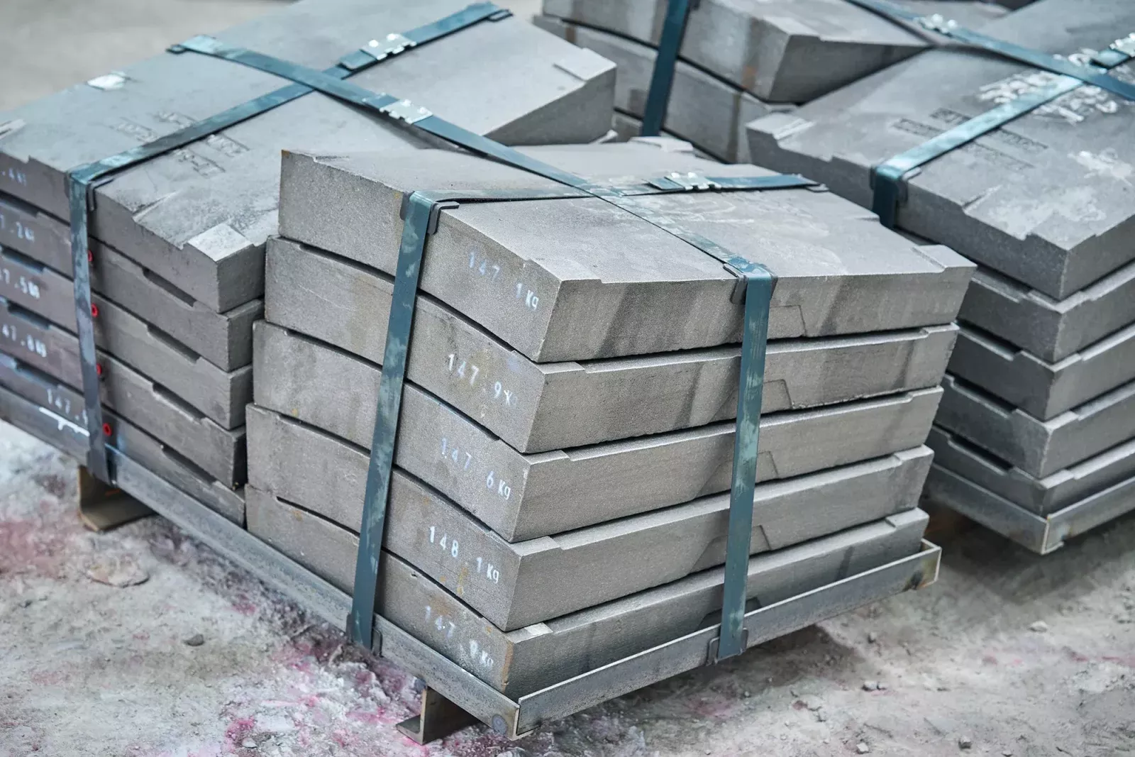 Gyratory Crusher Wear Parts Concave Alloy Steel 4