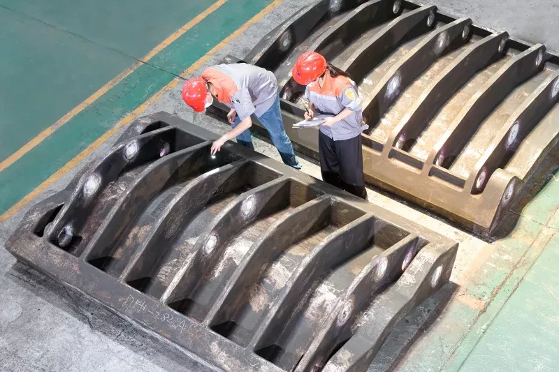 Impact Crusher Impact Plate Test