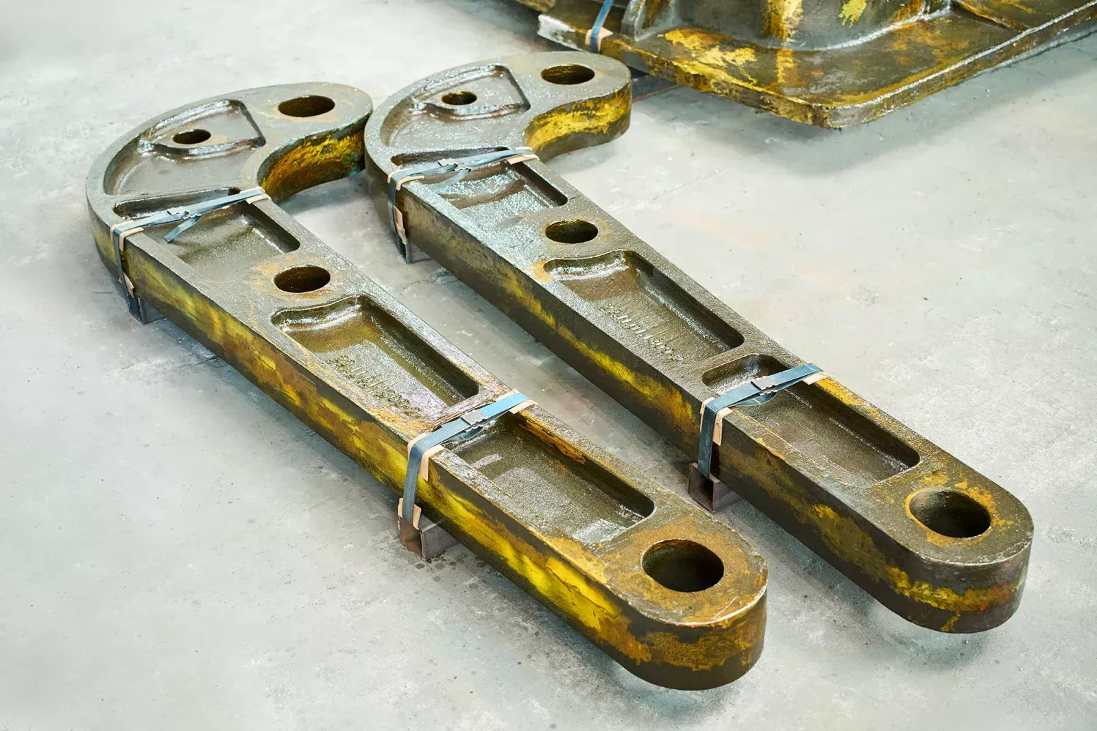 Electric Shovel Bucket Arch Anchor Brackets