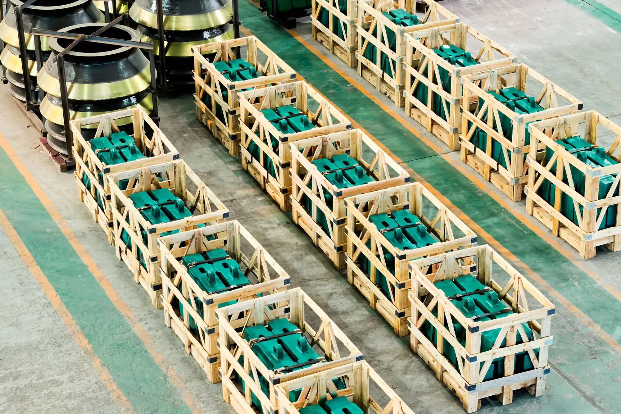 Manganese Ball Mill Liners 21 Manganese Ball Mill Liners Package