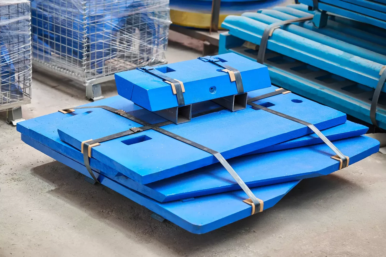 Jaw Crusher Parts Cheek Plate