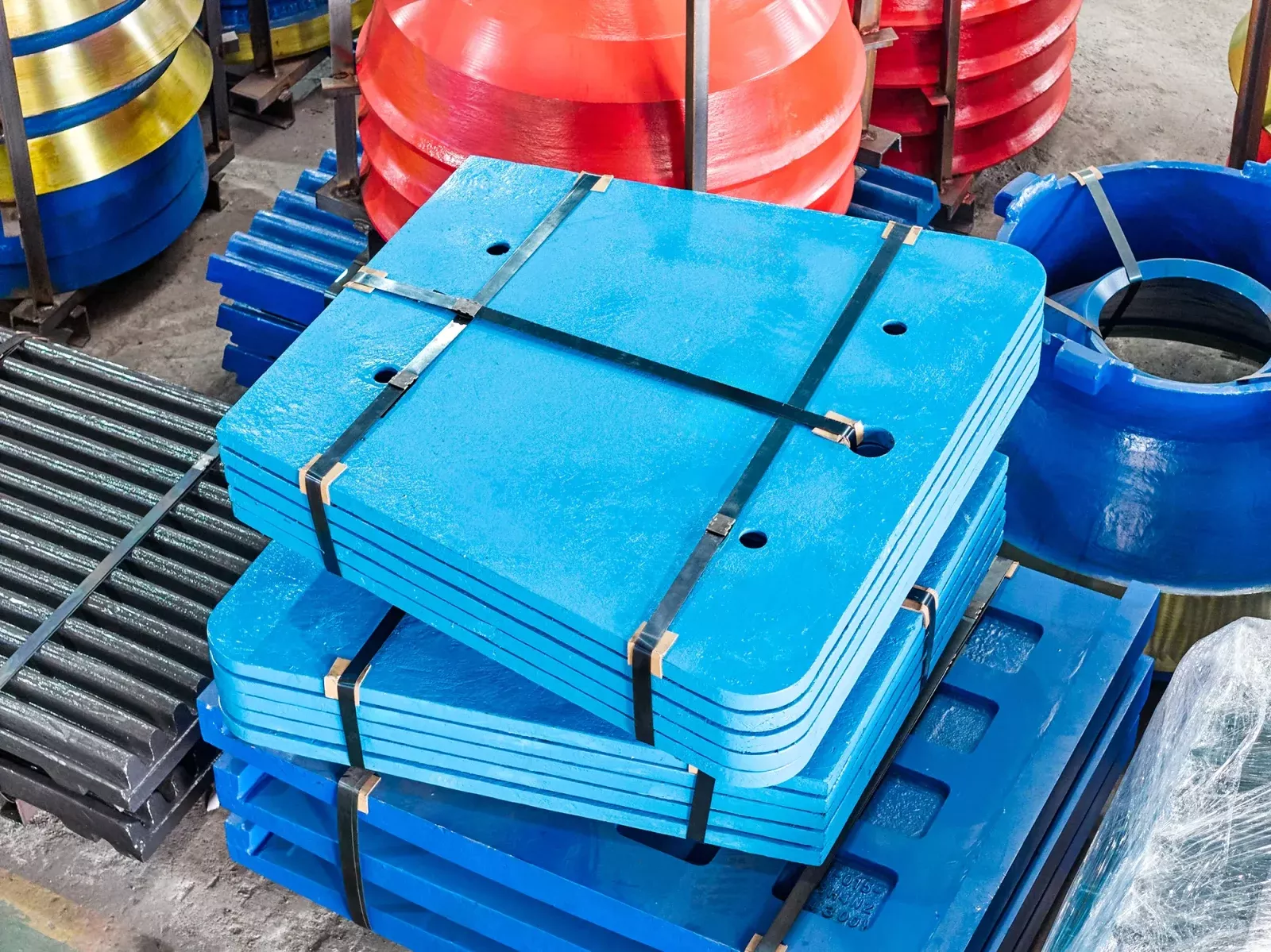 Jaw Crusher Wear Parts Cheek Plate Package