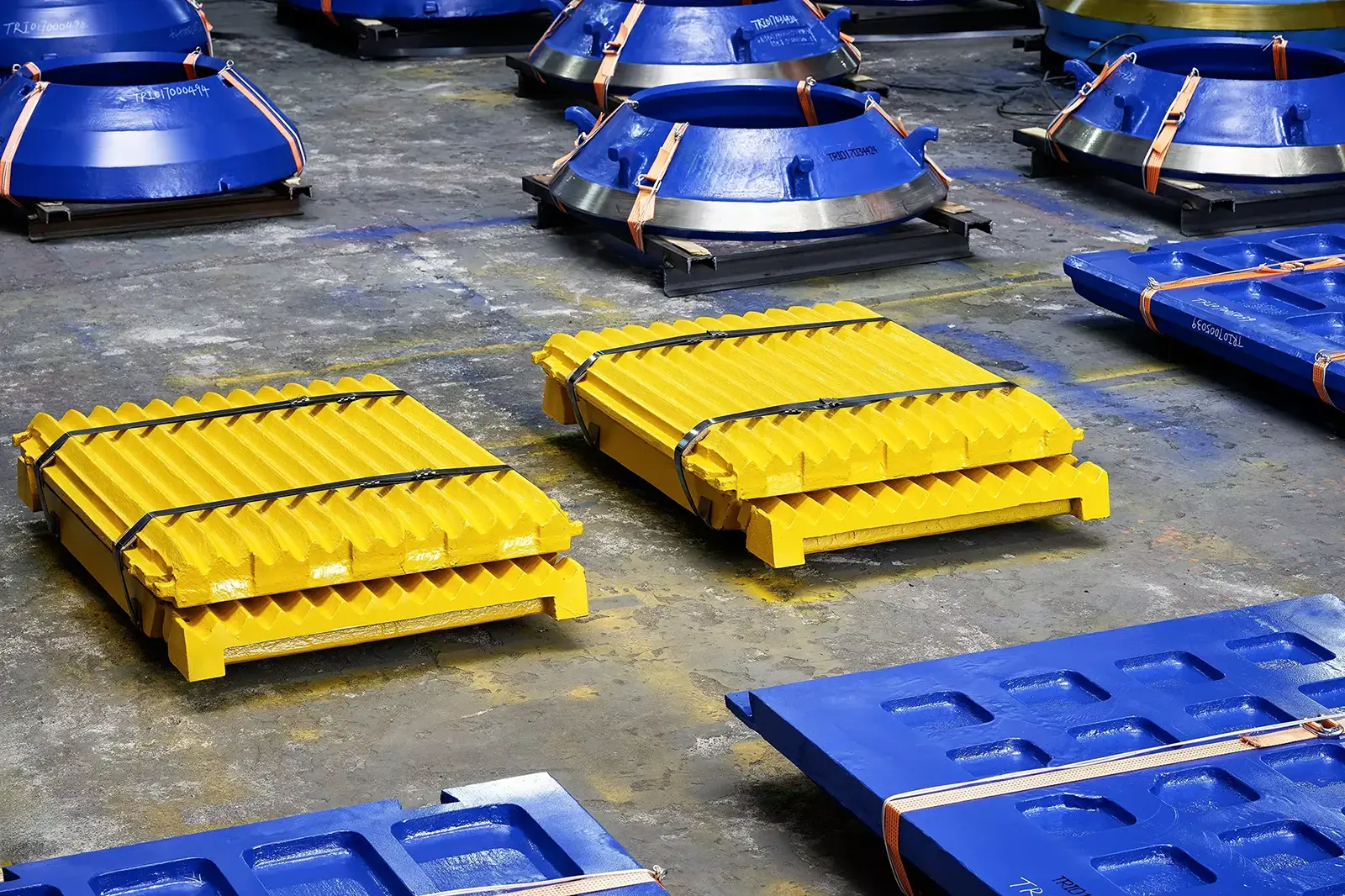 Jaw crusher jaw plate